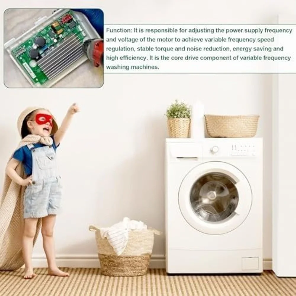 GE Washer Inverter Control‎ Board WH22X38837 WH22X35837 GFW550 GFW650 GFW850